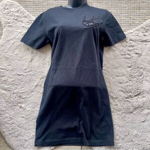 McQ by Alexander McQueen Black Midi Dress